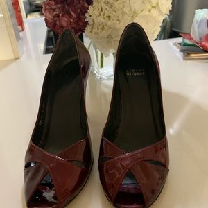 Stuart Weitzman beautiful pair of patent leather heels